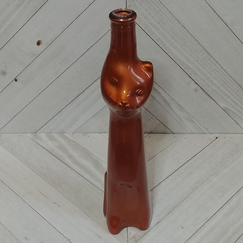 Moselland Happy Cat Rheinhessen  Collection Metallic Bronze Bottle …